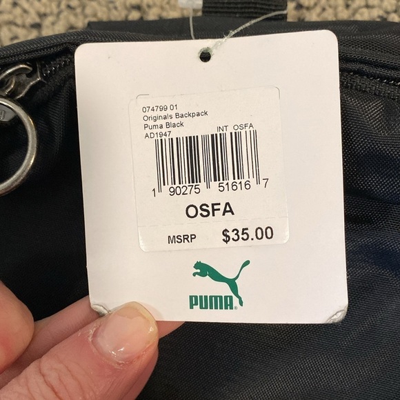 NWT Puma Black and White Backpack 🎒 - Picture 3 of 7